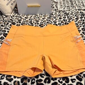 Women's Orange Shorts